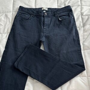 Tecovas Men's Navy Slim Straight Jeans